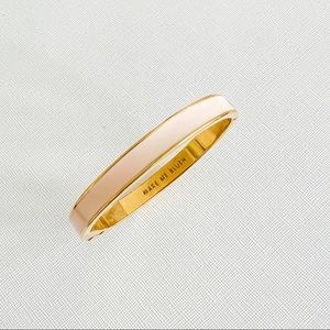 Kate Spade Make Me Blush bangle bracelet